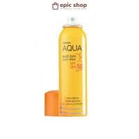 Mistine มิสทิน อะควา AQUA BASE SUN BODY SPRAY SPF50 PA++ 100ml.