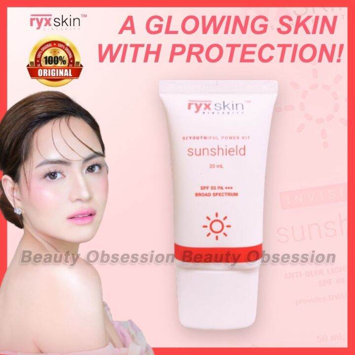 RYX Skincerity Sunshield 20ml SPF50 PA+++ | Lazada PH