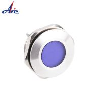 30mm IP67 Waterproof Metal LED Indicator Lamp Light Signal Pilot Warning Stainless Steel 12V LED Screw Terminal indicator