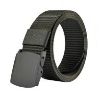 Fashion Men Belt Solid Color Adjustable Exquisite Buckle Men Lightweight All Match Clothes Accessories Waist Belt Daily Wear