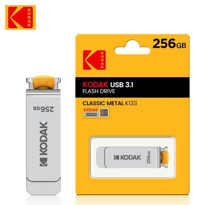 kodak-แฟลช-usb-แฟลช-usb-โลหะ-usb3-0หมุนได้64gb-128gb-สายคล้อง256gb-ไดรฟ์หน่วยความจำ-pendrive-ไดรฟ์ปากกา-otg-ดิสก์-u-กันน้ำ