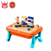 Wangdek Building block table วังเด็ก ชุดโต๊ะกิจกรรม 2 IN 1 DQ821/337476