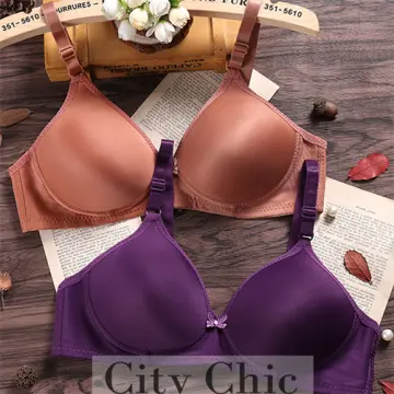 Sexy 36-42 A/B Cup Girls For Big Breasted Women Underwear Bralette Wire  Free Thin Full Coverage Daily Wear Lingerie Bra - AliExpress
