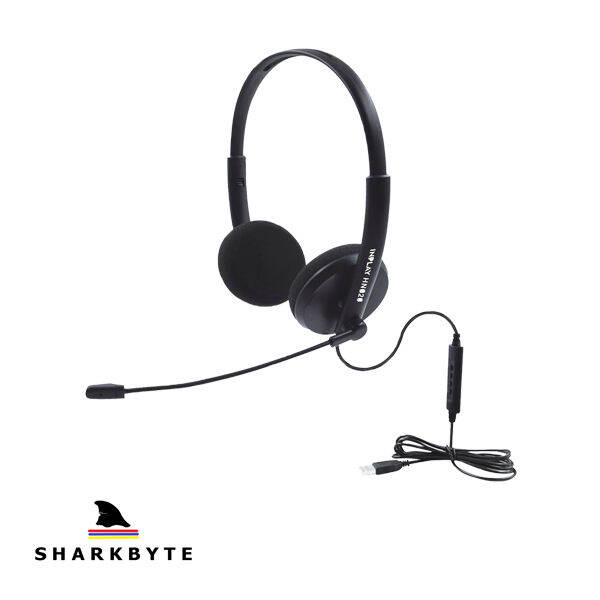 INPLAY Noise Cancelling Headset for Virtual Meetings, Online Class and