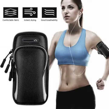 Arm Bag Wrist Bag With Pouch For Running Portable Bracelet Bag For