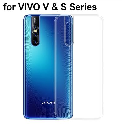 เคสใสนิ่ม ผิวนิ่ม vivo V9 V11 V15 V17 V20 V11i Max Pro SE เคสมือถือ กันกระแทก Soft TPU Clear Case เคสโทรศัพท์มือถือ QC7311625