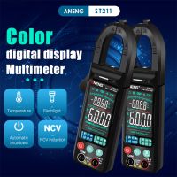 【LZ】◆❄  ANENG ST211 Braçadeira Medidor Digital Multímetro Digital Braçadeira 6000 Contagens AC DC Testador de Tensão Atual NCV Ohm Meter Ferramentas