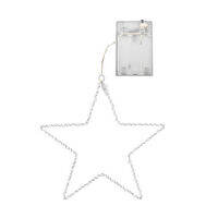 LED Star Lantern แบตเตอรี่ดำเนินการ Pentagram ไฟแขวนเครื่องประดับกันน้ำบรรยากาศ Props สำหรับตกแต่งวันหยุดในร่มกลางแจ้ง