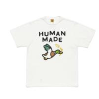 ✳►❁ เสื้อยืดลําลองสําหรับ Unisex แขนสั้นคอกลมพิมพ์ลาย Nigo Human Madexx