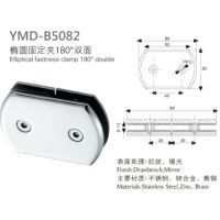 New Type Stainless Steel Bathroom Glass Clip Shower Room Accessories YMD-B Solid Bathroom Door Clamp