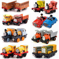 ของเล่นแบบชุดสะสมของขวัญสำหรับเด็กชุดผสม Thomas And Friends 2ชิ้น/ชุดทำจากโลหะอัลลอยรถไฟไดแคสต์