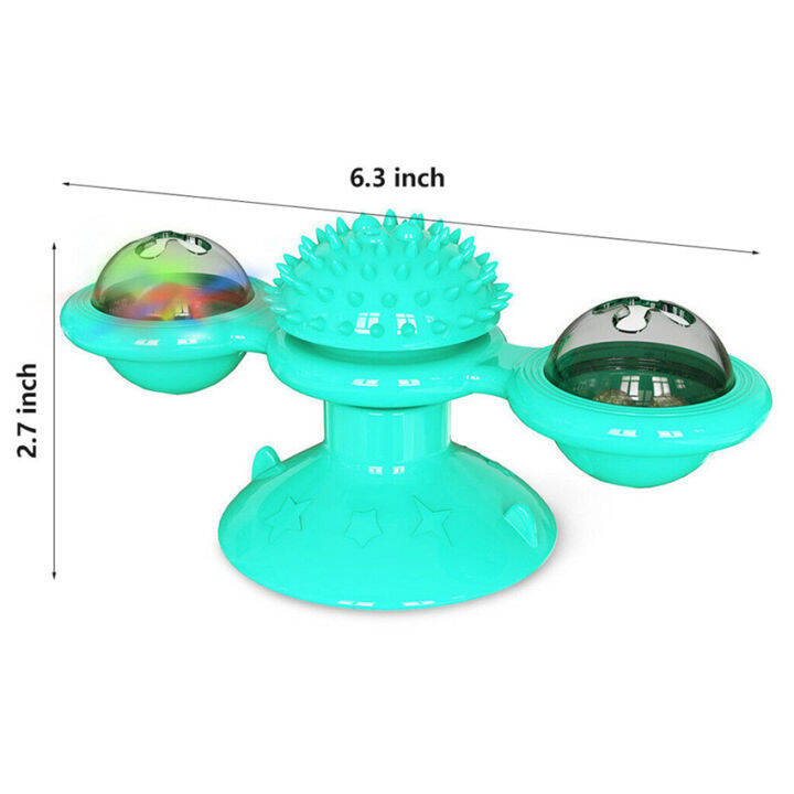 1-ชิ้นแมวเปลี่ยนกังหันลมแผ่นเสียงจี้แมวของเล่นรอยขีดข่วนแปรงผมสัตว์เลี้ยง