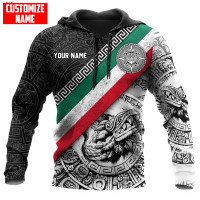 2023 New Fashion 3d Printing Mens Hooded Sweatshirt Mexican Style Casual Vest Mens And Womens Tdd128 Sweatshirt popular