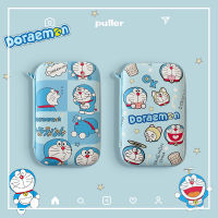 Headphone bag tablet computer charger storage box data cable winder cute cartoon mobile power storage bag creative change bag U disk charging treasure mobile hard disk anti-fall protective cover Cartoon cute anti-shock and anti-fall, easy to carry