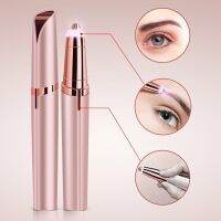 ZZOOI Electric Eyebrow Trimmer Rechargeable Painless Eyebrow Epilator Eyebrow Shaper Shaver Razor Portable Facial Hair Remover Women