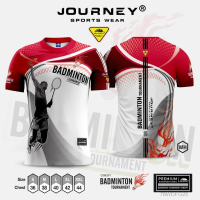 2023 New BADMINTON T-Shirt Full Sublimation 3D T-Shirt Summer Cotton Breathable Short Sleeve Tee Summer Fashion T-shirt