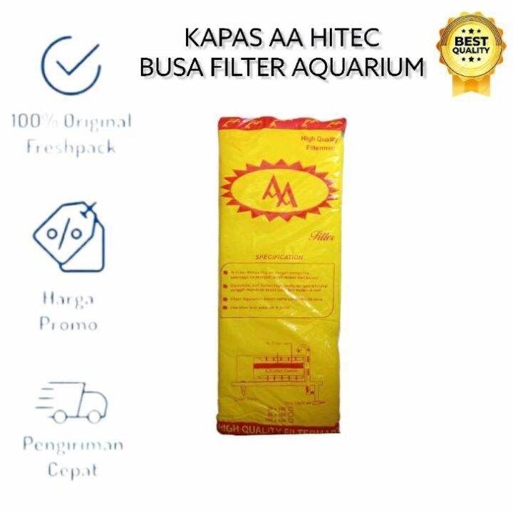 AA KUNING HI TECH HITECH KAPAS BUSA MEDIA FILTER AQUARIUM DAN KOLAM