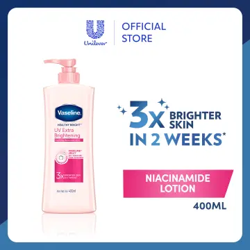 Buy Vaseline Healthy Bright Daily Brightening Body Lotion Online at Best  Price