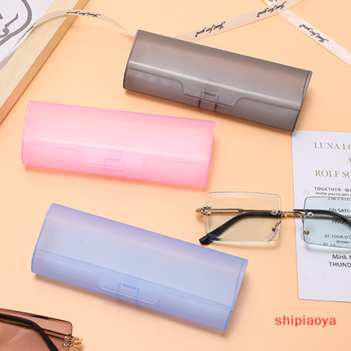 shipiaoya-กล่องเก็บแว่นตาโปร่งใส-pvc-แบบพกพากล่องเก็บแว่นตาพลาสติกแฟชั่นสุดสร้างสรรค์