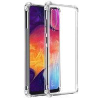 RHI2J Transparent Shockproof Phone Case For Samsung Galaxy A50 A51 A70 A31 A11 A71 A10 A40 A20 A30 A50S A12 A30S Silicone Back Cover