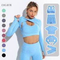 2022 Sport Set Women Fitness Clothing Workout Clothes for Women Seamless Yoga Set Shorts Outfit Suits Sportswear Ensemble Femme