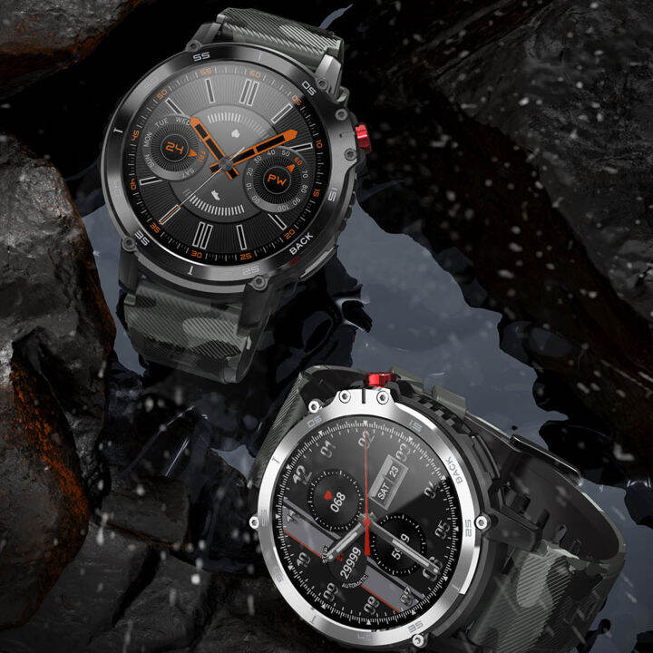 Rugged Smart Watch Waterproof Multiple Sports Modes Custom Dial Rugged