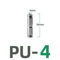 ขั้วต่อนิวเมติก Pu Pg สแตนเลส304เครื่องอัดอากาศหลอดลมหัวต่อคอมพิวเตอร์4-16มม. เส้นผ่านศูนย์กลางหลายขนาด