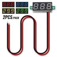 【LZ】◕  DC 5-30V 0.28 polegada Mini LED Voltímetro Digital Voltímetro Medidor Painel 2 Fio Carro Motocycle Bicicleta Elétrica Volt Tester 5V 12V 24V