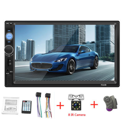 LABO 2din Bluetooth Car Radio 7” Touch Screen Car Mp5 Player Mirror Link 12V Auto radio USB CameraAUX For Universal model