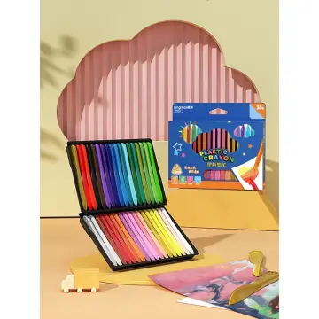 36 Colors Triangular Crayons Triangular Colouring Pencil For