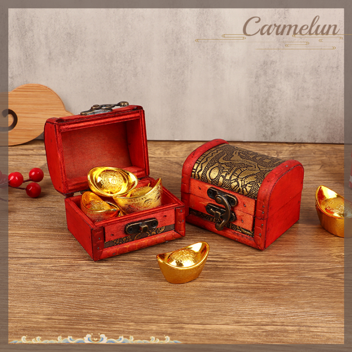 carmelun-กล่องของขวัญกล่องกล่องจัดเครื่องประดับชั้นตู้จัดเก็บสมบัติโบราณ
