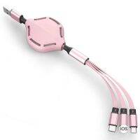 ”【；【-= Charging Cable Bendable Fast Charger Wear-Resistant Charging Line Length Adjustable Portable Data Line Adapter