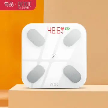 PICOOC Smart Scale for Body Weight, Body Fat Scale with 14+ Body  Compositions, Digital Bathroom Scales with Smartphone App Sync with  Bluetooth, Highly