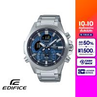 CASIO นาฬิกาข้อมือผู้ชาย EDIFICE รุ่น ECB-30D-2ADF วัสดุสเตนเลสสตีล สีน้ำเงิน