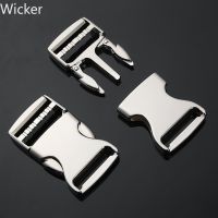 【CW】 Heavy Duty Metal Side Release Buckle for Luggage Webbing Diy Plating Insert Fastener Camping