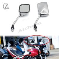 ACZ Universal Motorcycle Rear Side View Rearview Mirror for Honda CB400 750 1000 1300 CB-1 VTEC VT250 ZRX400 VYR