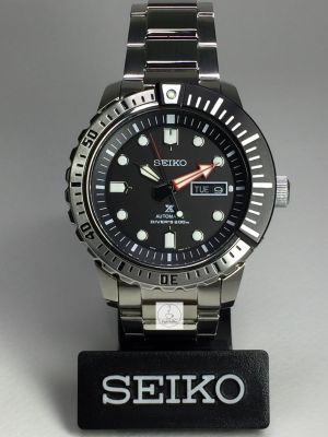 นาฬิกาข้อมือผู้ชาย SEIKO รุ่น SRP587K1 Automatic ตัวเรือนและสายนาฬิกาสแตนเลส หน้าปัดสีดำ รับประกันสินค้าเป็นของแท้