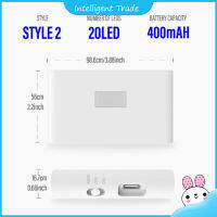 โคมไฟติดผนัง Led แบบไฟกลางคืนไร้สายชาร์จผ่าน Usb สำหรับตกแต่งห้องน้ำห้องนอน