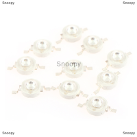 Snoopy หลอดไฟชิป460-465nm 3W LED 10ชิ้น, หลอดไฟพลังงานสูงสีฟ้าดีไต้หวันชิป3W พลังงานสูง