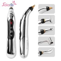 ZZOOI Electric Acupuncture Pen Pain Relief Therapy Muscle Healing Electronic Laser Acupuncture Pen Deep Tissue Massage Relief Pain Massage Chairs &amp; Massager