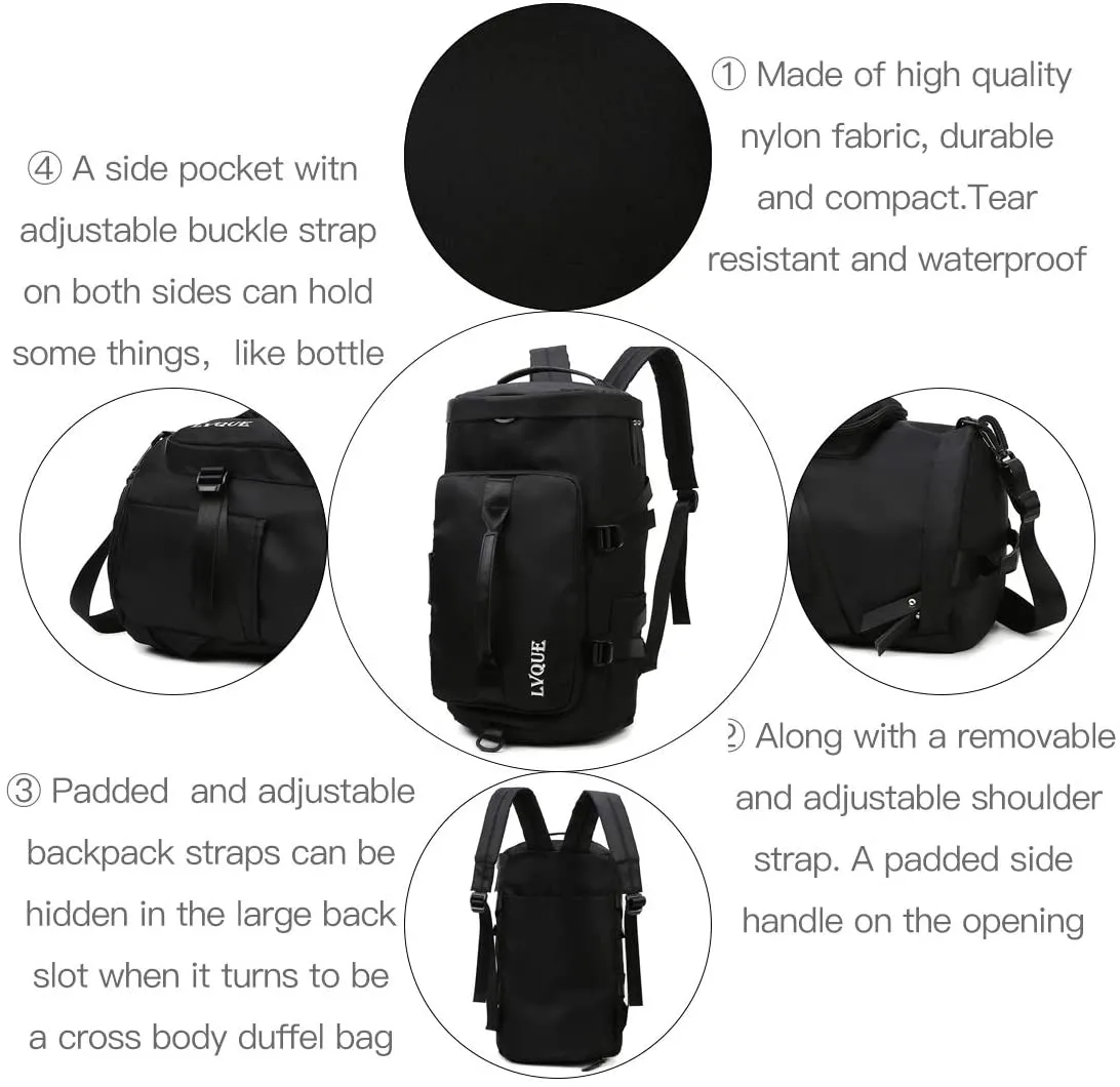 高速配送 CJTMY Multifunctional Travel Backpack Fitness Bag Large Capacity Clo  megjc.gov.jm