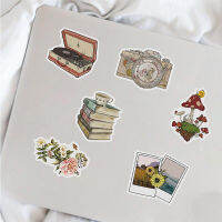 Clothing mother and baby 50pcs Retro Style Pattern สติกเกอร์รถกีตาร์ scrapbooking decal Graffiti Sticker