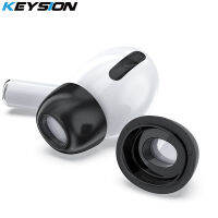 KEYSION เคสปลั๊กอุดหูฟองน้ำความจำสำหรับ AirPods Pro 2 1,ลดเสียงรบกวนได้อย่างมีประสิทธิภาพและฉนวนกันเสียงหูฟังสำหรับ AirPods Pro 2 1