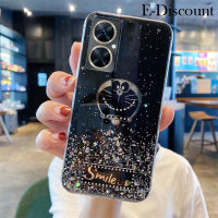 เคสโทรศัพท์ใหม่สำหรับฝาครอบ VIVO Y27ประกายดาวดวงจันทร์ซิลิโคนใสการ์ตูนแมวป้องกันการตกสำหรับกรณี VIVO Y27