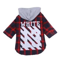 Large Dog Clothes Autumn and Winter Plaid Shirt Golden Retriever Labrador Husky Thick and Warm Dog Coats Dog Accessories