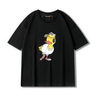 ❤️ Ready Stock ❤️ High Street Plus Size drew house New Fashion Duck Print Casual Short Sleeve Crew Neck T-Shirt
