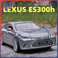 Es300H เล็กซัสจำลองโมเดลรถยนต์เสียงและไฟ Mainan Pull Back รถอัลลอยด์โมเดลรถยนต์เด็กผู้ชายของตกแต่งของขวัญเทศกาลวันเกิด