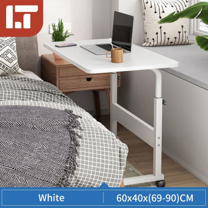 adjustable-height-bedside-laptop-table-mobile-laptop-desk-bed-side-study-table-meja-belajar-sofa-side-table-with-wheels