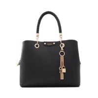 ALDO Lothycan Womens Satchel- Black