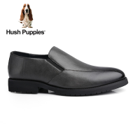 Hush Puppies_รองเท้าผู้ชาย รุ่น John D.Slip On Phylon HP 8HDFB7821 - รองเท้าหนังแท้ รองเท้าทางการ รองเท้าแบบสวม-GREY